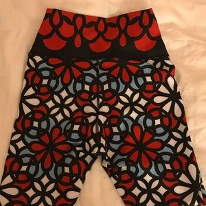 Hadley Pollet Black Stained Glass Leggings